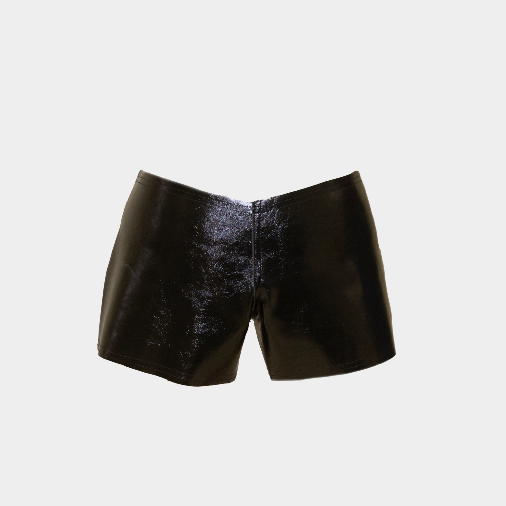 
                  
                    LEATHER MINI SHORTS
                  
                