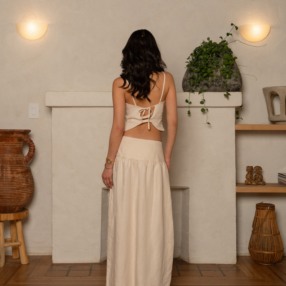 
                  
                    LINEN BLANCHE MAXI
                  
                