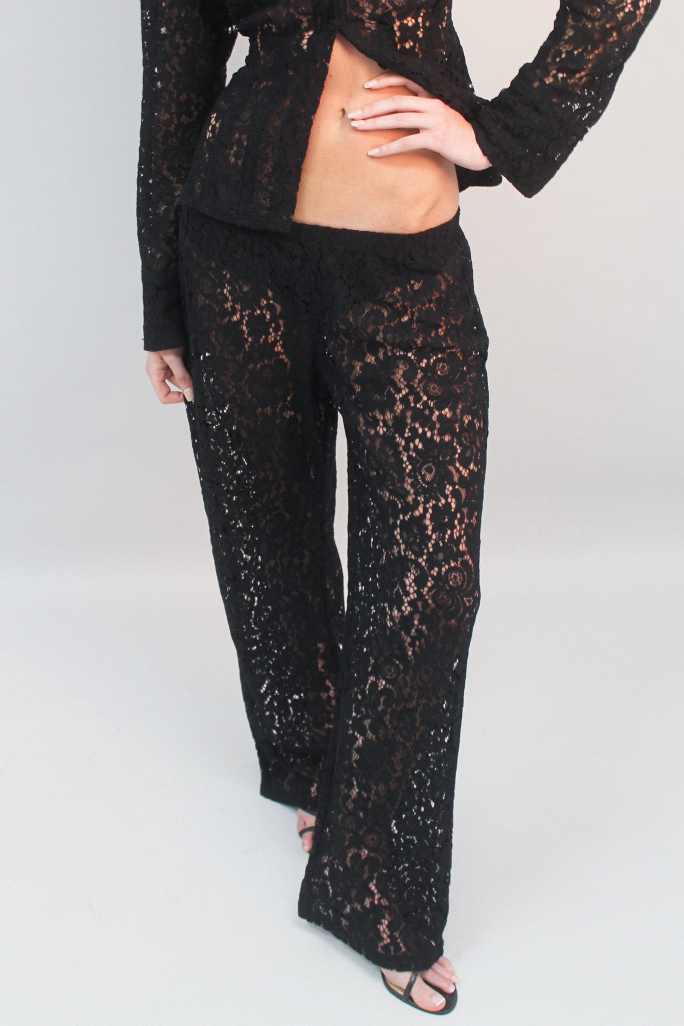 LACE TROUSERS