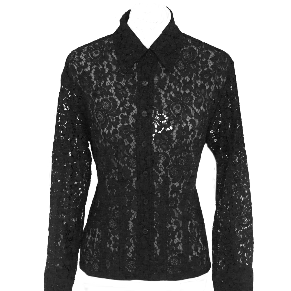 
                  
                    LACE BUTTON DOWN
                  
                